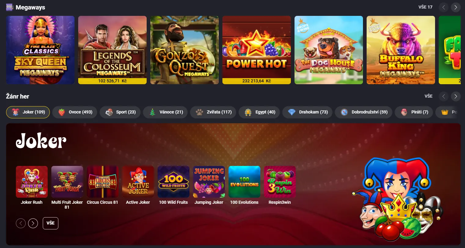 Fortuna Snímek obrazovky 1