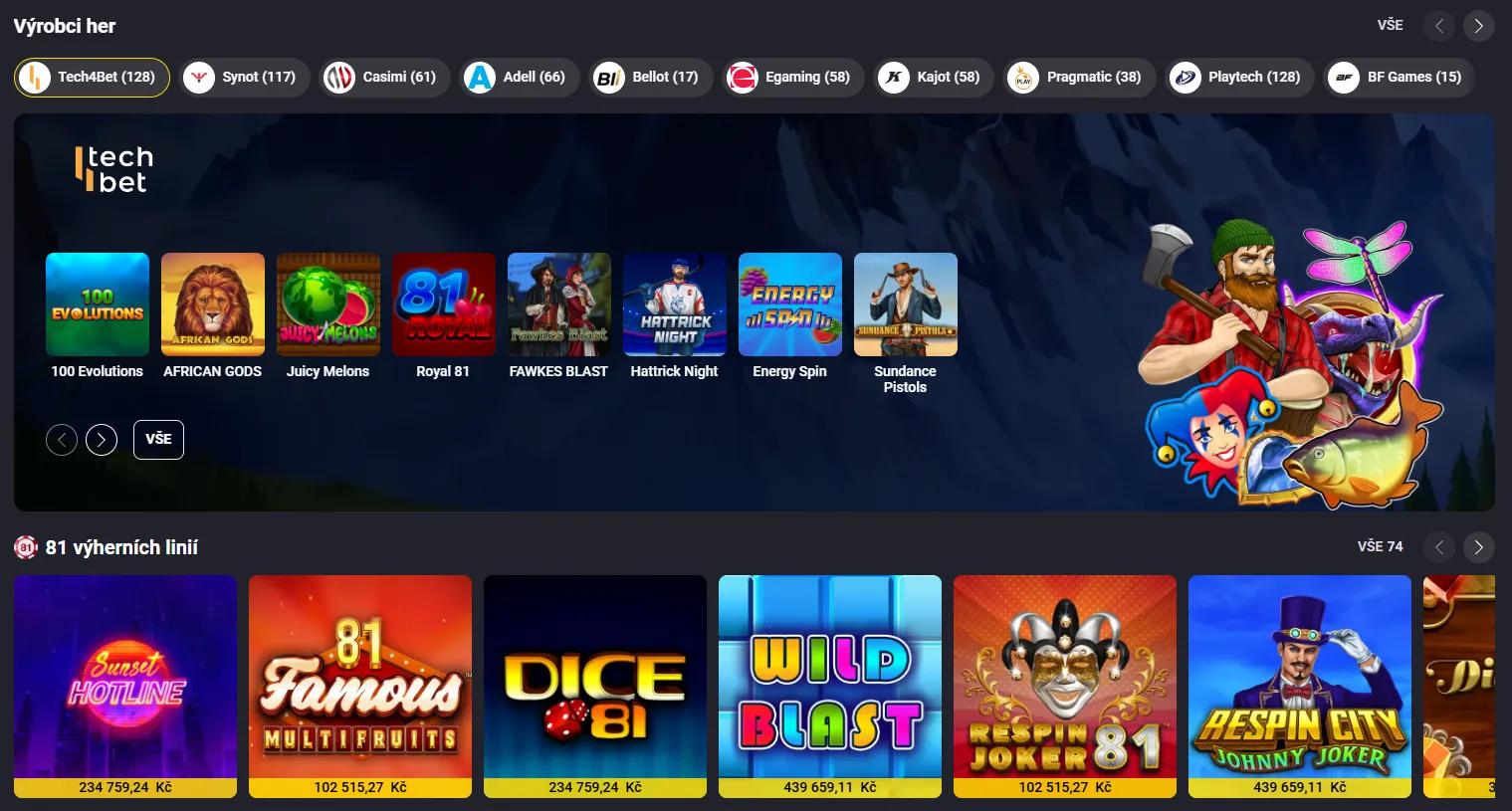 Fortuna Snímek obrazovky 1